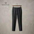 Newmaples™ Charcoal Tailored Suit Pants